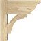 Ekena Millwork Merced Traditional Rough Sawn Outlooker, Douglas Fir, 6"W x 12"D x 12"H OUT06X12X12MRC01RDF - alternate 4